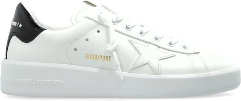 Golden Goose Low-Top Sneakers White Pure Star Leather Sneakers in wit