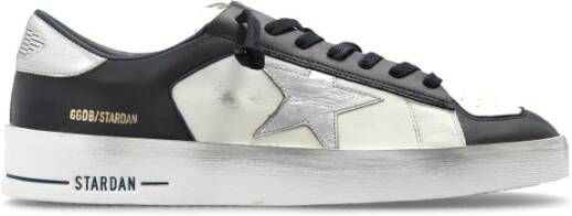 Golden Goose Sneakers Stardan Met Kraag En Veters Blue Heren