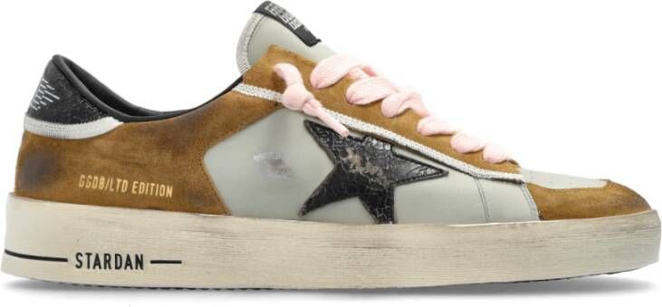 Golden Goose Sneakers Stardan Met Kraag En Veters Multicolor Heren