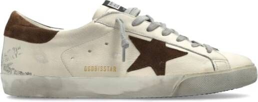 Golden Goose Ruined Effect Logo Trainers Multicolor Heren