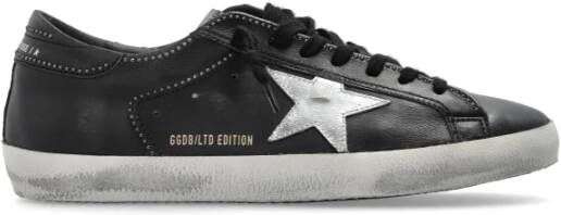 Golden Goose Sneakers Super-Star Classic Met Lijst Black Heren