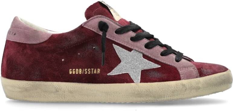 Golden Goose Sneakers Super-Star Classic Met Lijst Red Dames