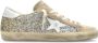 Golden Goose Glitter Suede Sneakers Beige Bruin Ronde Neus Brown Dames - Thumbnail 26