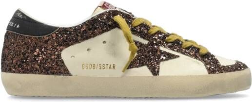 Golden Goose Sneakers Super-Star Double Quarter And Toe Beige Dames