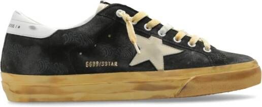 Golden Goose Sneakers Super Star High Foxing Vce Sole Green Heren