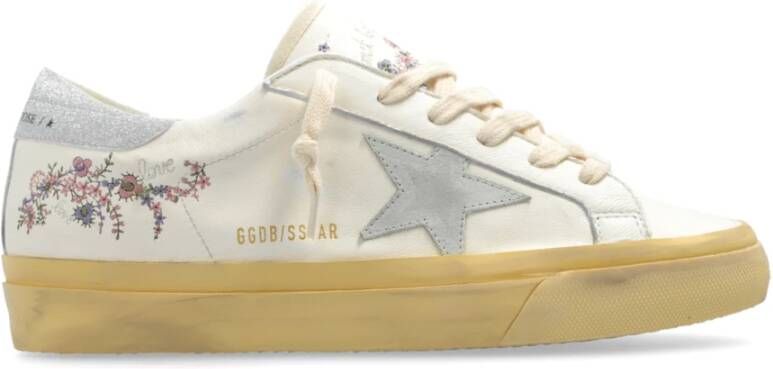 Golden Goose Sneakers Super Star High Foxing Vce Sole White Dames