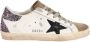 Golden Goose Glitter Ster Hak Leren Sneakers White Dames - Thumbnail 17