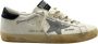 Golden Goose Wit Zilver Super Star Nappa Bovenwerk Suède Handtekening White Heren - Thumbnail 1