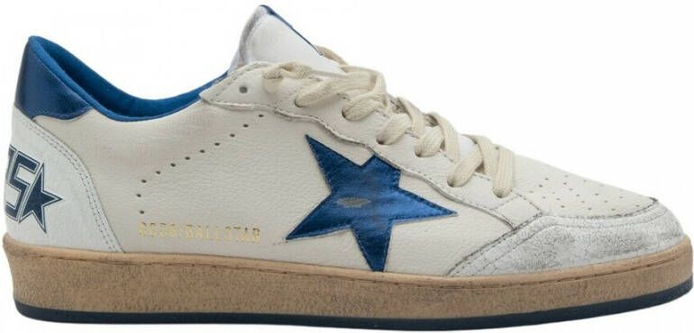 Golden Goose Witte Ball Star Lage Sneakers White Heren