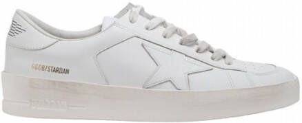 Golden Goose Stardan Leather Upper Laminated Star AND Heel Wit Heren