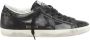 Golden Goose Super-Star Nappa Bovenwerk Suède Neus en Sterren Glitter Hak Black Dames - Thumbnail 23