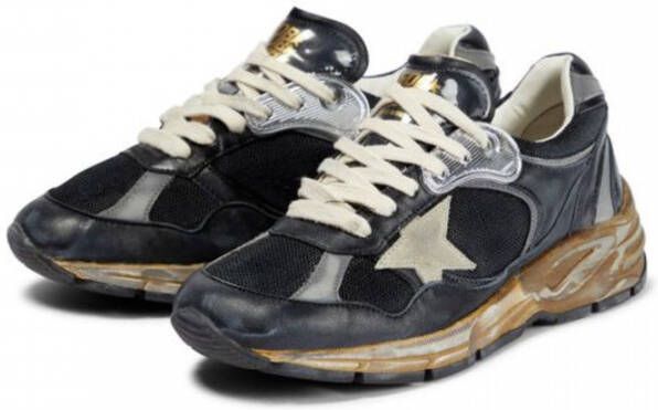 Golden Goose Dad-Star Sneakers: Stijlvol en Comfortabel Zwart Heren