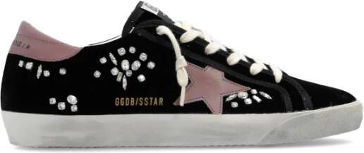 Golden Goose Sport Schoenen Super-Star Classic Met Lijst Black Dames