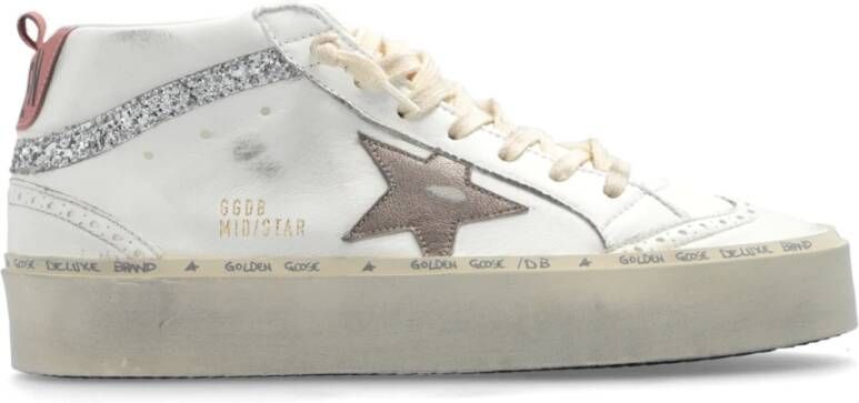 Golden Goose Sportschoenen Hi Mid Star Classic White Dames