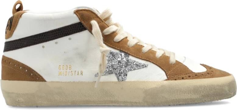 Golden Goose Sportschoenen Mid Star Classic Multicolor Dames