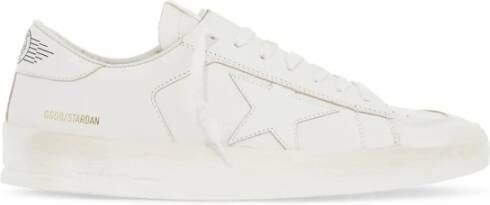 Golden Goose Stardan Leren Sneakers White Heren