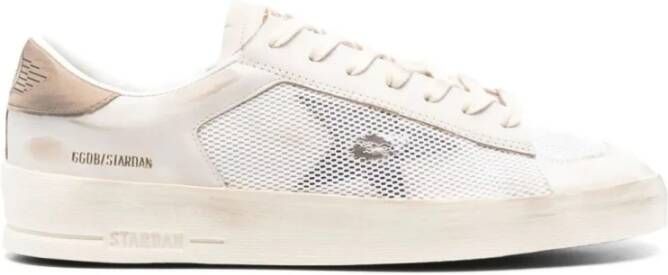 Golden Goose Stardan Leren Sneakers White Heren