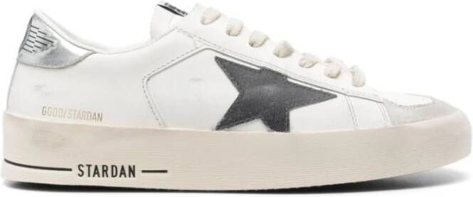 Golden Goose Stardan Leren Sneakers White Heren