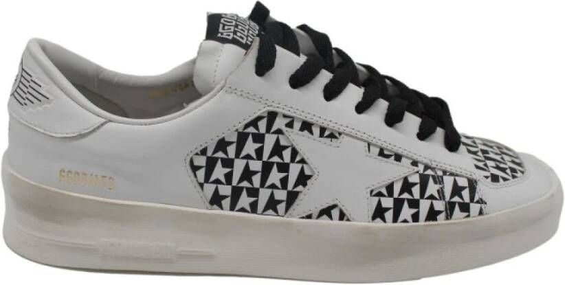 Golden Goose Stardan Sneakers Wit Zwart Multicolor Dames