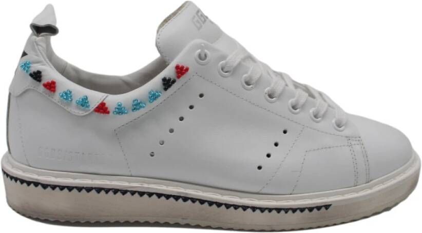 Golden Goose Starter White Sneakers White Dames