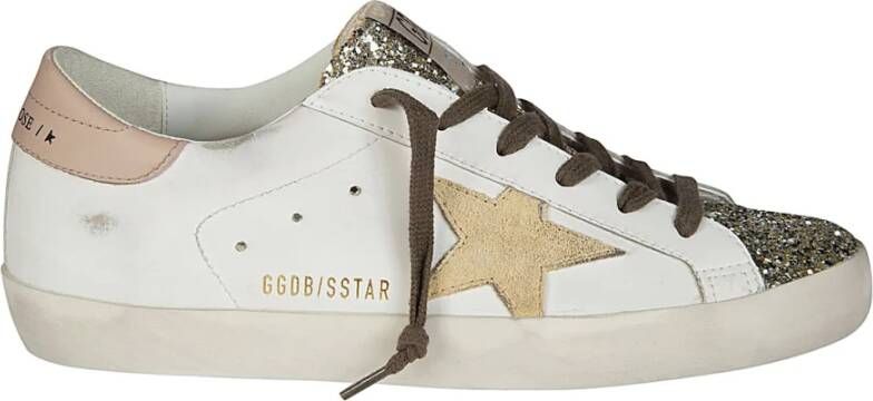 Golden Goose Stella Suede Bio Superstar Sneakers White Dames