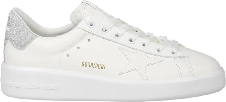 Golden Goose Ster Koeienhuid Sneakers Ss24 Ronde Tip White Dames