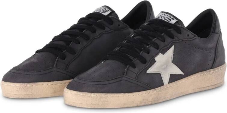 Golden Goose Ster Leren Sneaker met Uniek Design Gray Heren