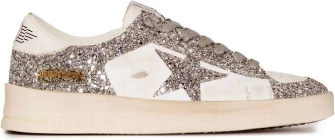 Golden Goose Veterschoenen met sterrenpatch White Dames