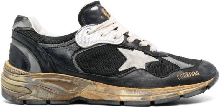 Golden Goose Dad-Star Sneakers: Stijlvol en Comfortabel Zwart Heren