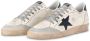 Golden Goose Leren Veterschoenen Platte Rubberen Zool White Heren - Thumbnail 11