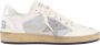 Golden Goose Glitter Leren Sneakers Wit Zilver Gray Dames - Thumbnail 6