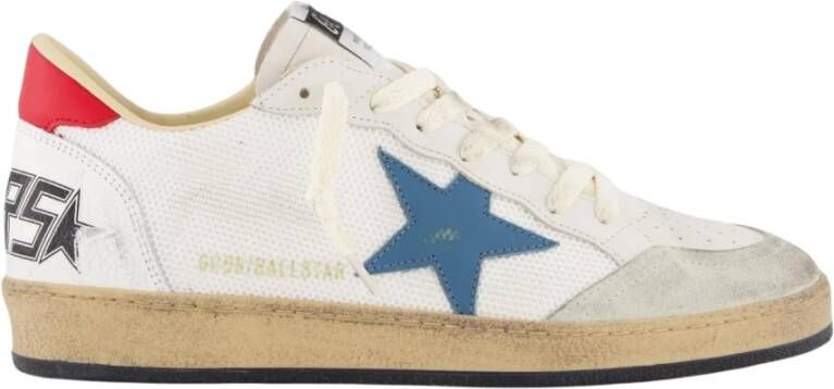 Golden Goose Suede Star Heel Crack Spur Sneakers Multicolor Heren