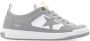 Golden Goose Stijlvolle grijze en witte leren sneakers Gray Heren - Thumbnail 1