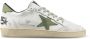 Golden Goose Witte Leren Sneakers met Contrasterende Details White Heren - Thumbnail 8