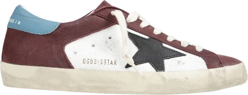 Golden Goose Stijlvolle Leren Sterhak Sneakers Multicolor Heren