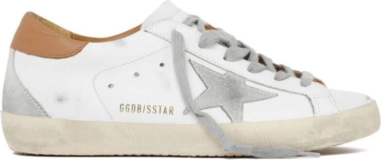 Golden Goose Super-star Witte Sneakers Verouderd Effect White Dames