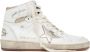 Golden Goose Sky Star Sneakers Gladde Kalfsleer Ronde Neus White Dames - Thumbnail 11