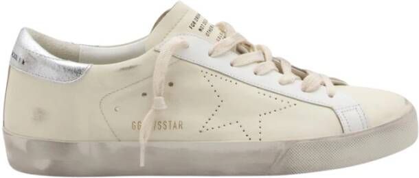 Golden Goose Stijlvolle Sneakers voor een Trendy Look Beige Heren