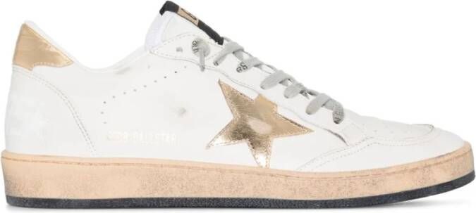 Golden Goose Zwarte Witte Hardloopschoenen met Nylon Bovenwerk en Suède Neus Zwart