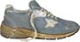 Golden Goose Stijlvolle Suede Hardloopschoenen Blue Heren - Thumbnail 1