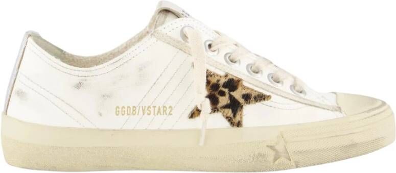 Golden Goose Stijlvolle V-Star Sneakers White Dames