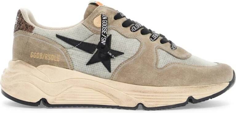 Golden Goose Suede en Nylon Hardloopschoenen Multicolor Dames