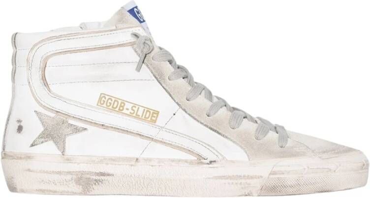 Golden Goose Suède Kalf Wit Voor Zand White Dames