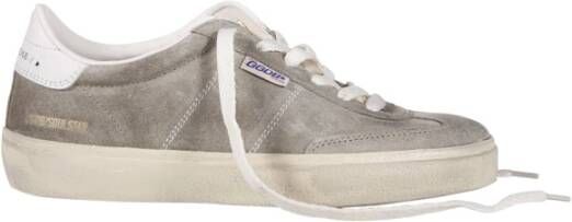 Golden Goose Suede Leren High Top Sneakers Beige Dames