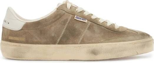 Golden Goose Suède Leren Ster Sneakers Gray Heren