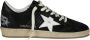 Golden Goose Suede Star and Heel Leather Sneakers Black Heren - Thumbnail 1