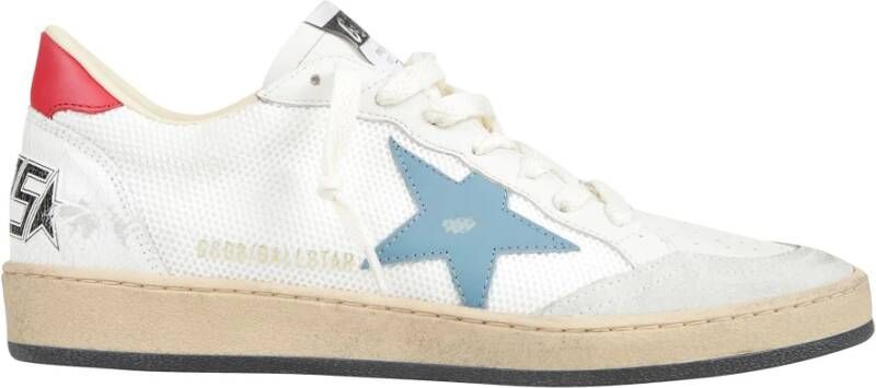 Golden Goose Suede Star Heel Crack Spur Sneakers Multicolor Heren