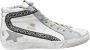 Golden Goose Suede White Grey Leo Sneakers White Dames - Thumbnail 1