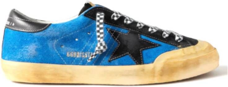 Golden Goose Super Gym Schoenen Blauw Dames