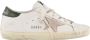 Golden Goose Wit Lichtroze Donkergroen Superstar White Dames - Thumbnail 22